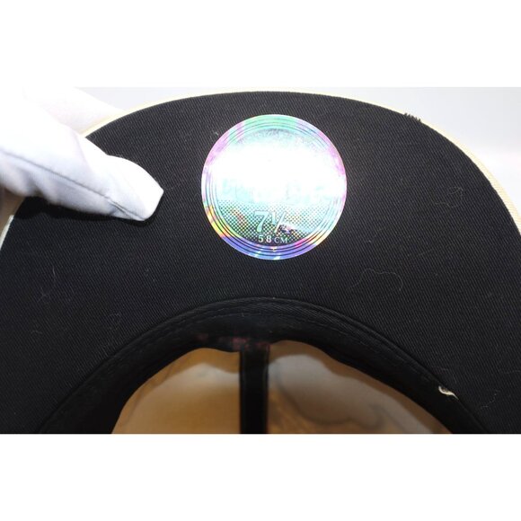 Disney Grumpy Graphic Baseball Cap Beige | Streetwear Y2K Cartoon Vintage - Picture 9 of 9